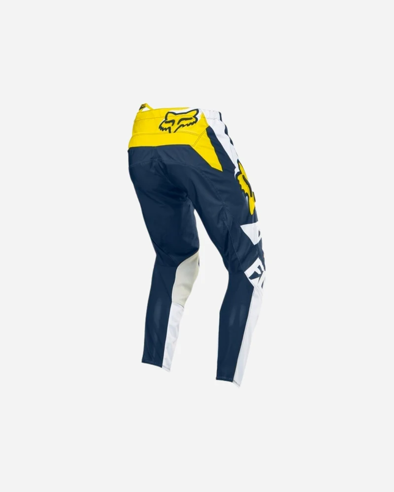 Pantalon Enfant Fox Racing 180 Race Édition Spéciale - Blanc/Jaune