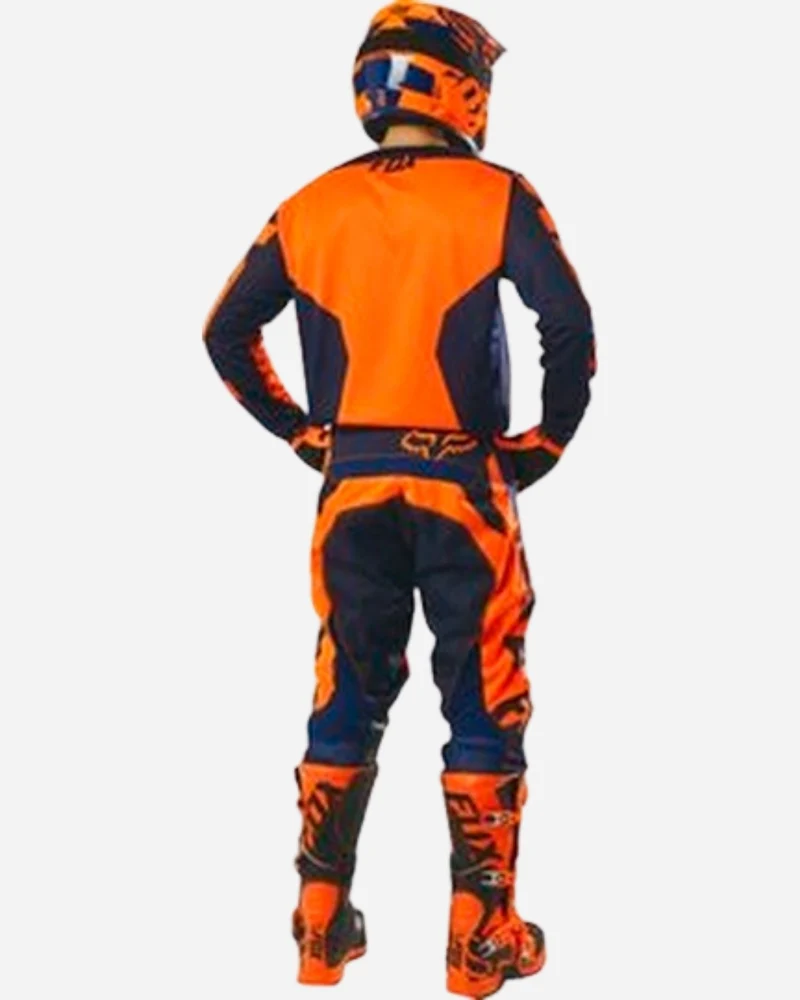 Pantalon Fox Racing 180 Race - Orange/Bleu