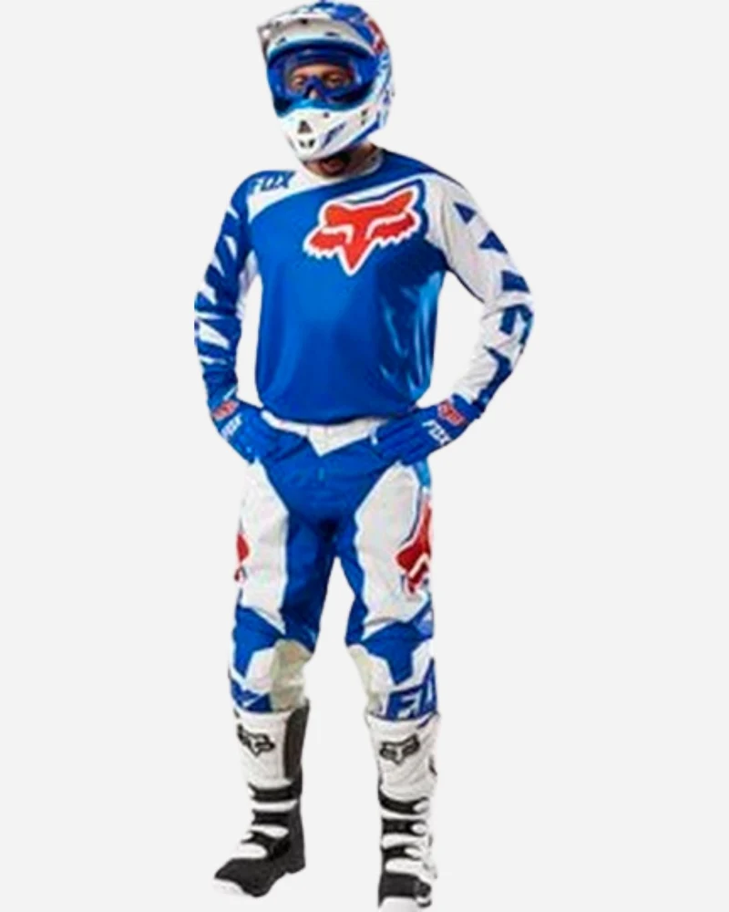 Pantalon Fox Racing 180 Race - Bleu