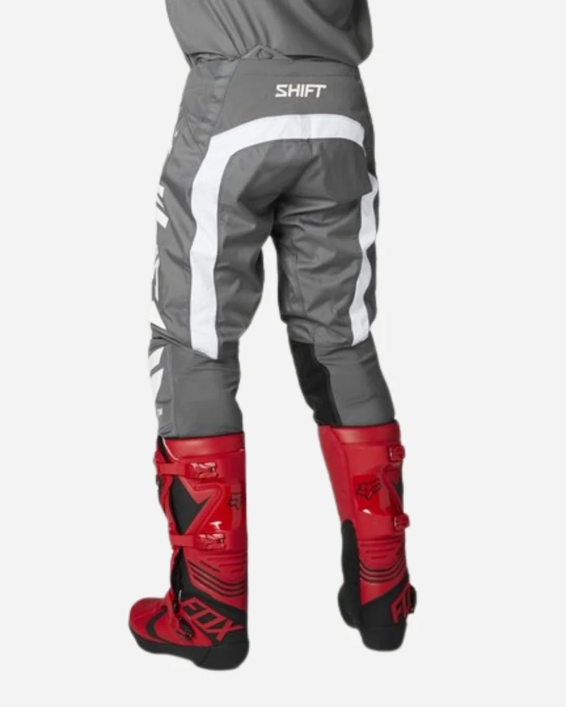 Pantalon Shift Racing White Label Trac - Gris/Blanc