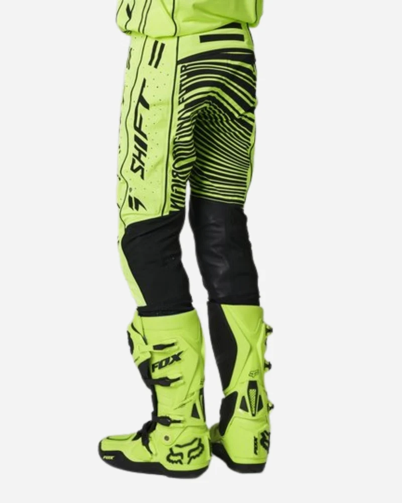 Pantalon Shift Racing Blue Label Cuda Sul - Jaune fluo