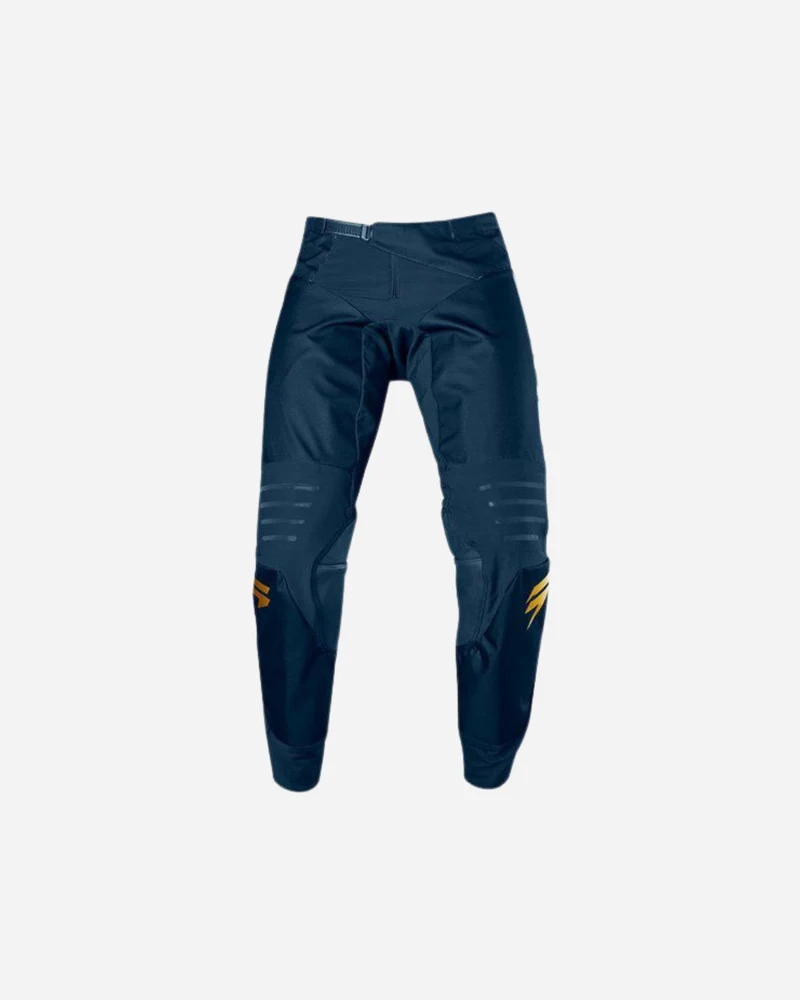 Pantalon Shift Racing 3LACK Édition Spéciale - Bleu Marine/Or