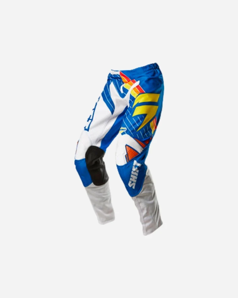 Pantalon Shift Racing Strike Stripes - Bleu