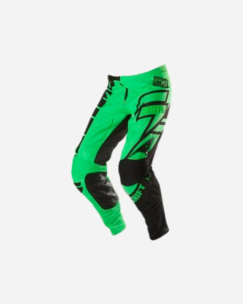 Pantalon Shift Racing Fact Mainline - Vert Fluo