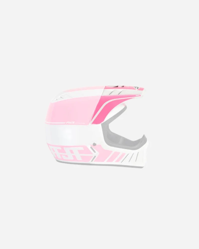 Visière JT Racing ALS-02 - Blanc/Rose