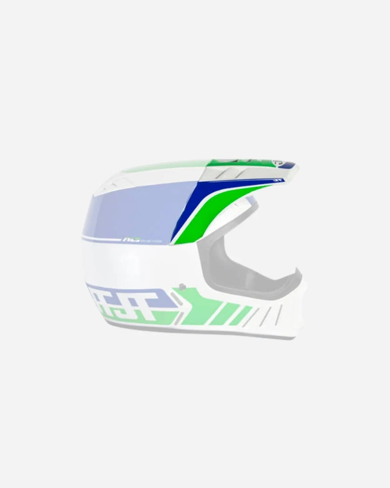 Visière JT Racing ALS-02 - Blanc/Vert