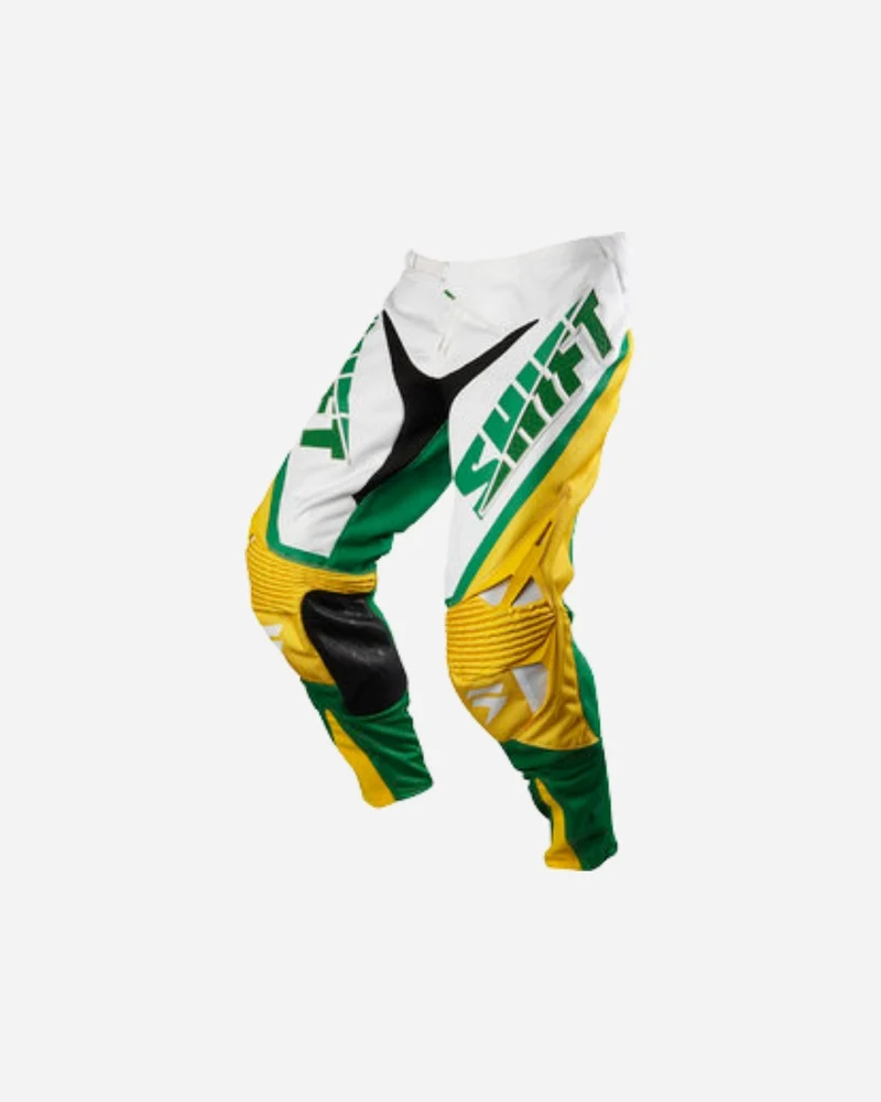 Pantalon Shift Racing Faction MXON - Vert/Jaune