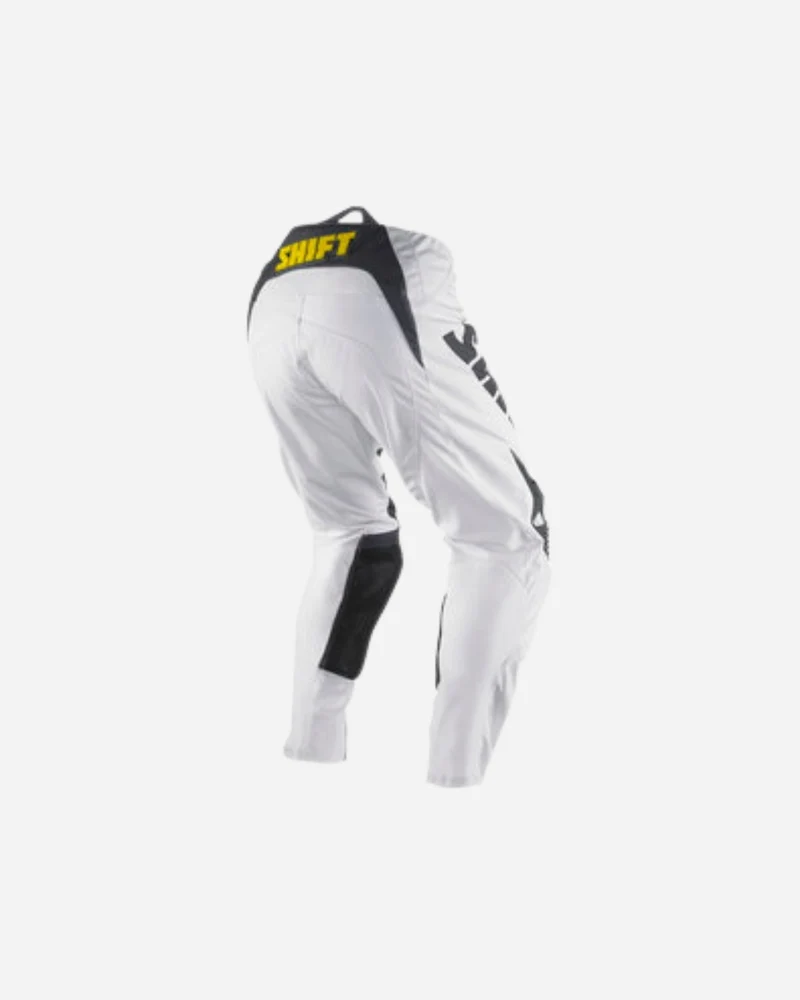 Pantalon Shift Racing Replica - Blanc/Jaune