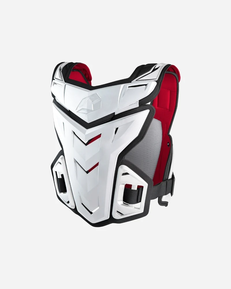 Plastron EVS F1 - Blanc