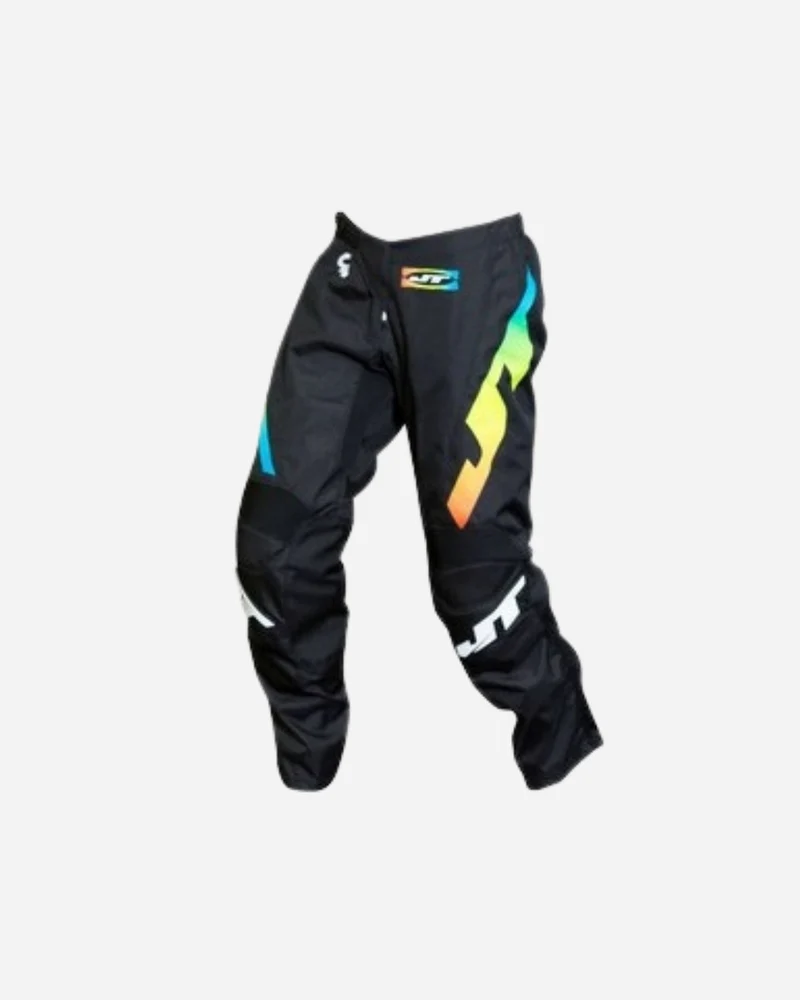 Pantalon JT Racing C4 Rasta - Noir Multi
