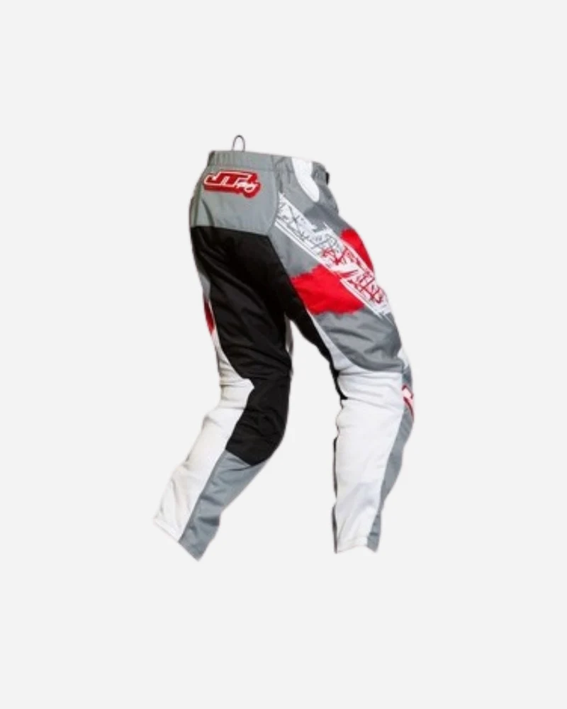 Pantalon JT Racing C4 Ripper - Gris/Rouge