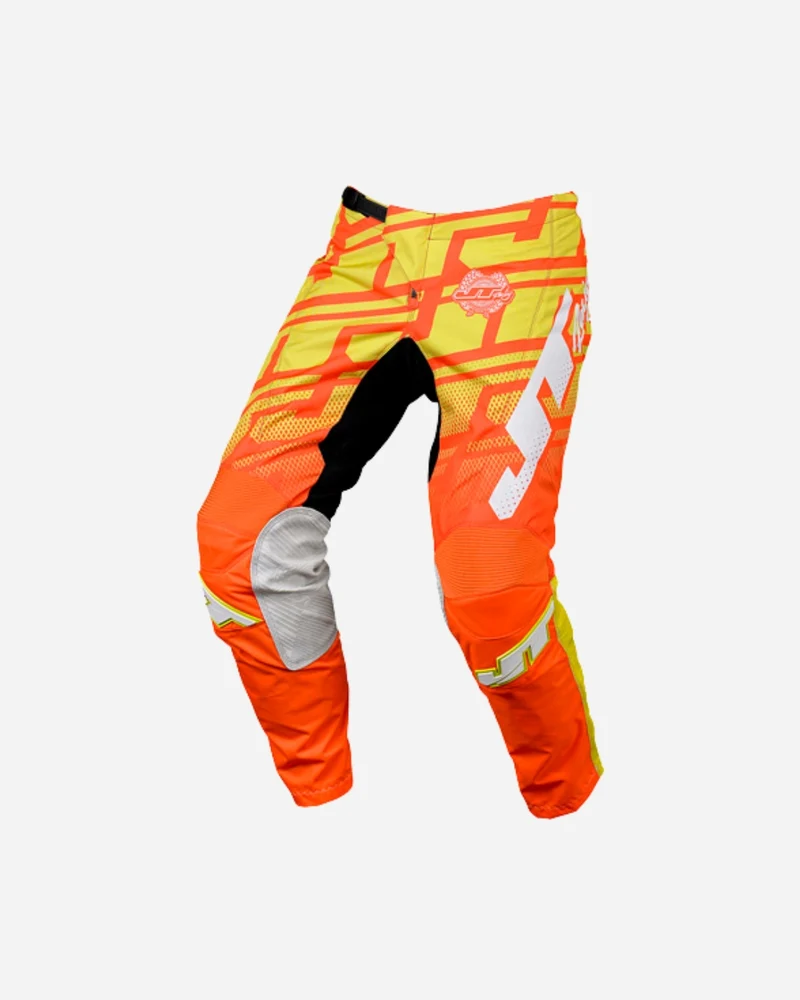 Pantalon JT Racing Echo Flex - Orange/Jaune