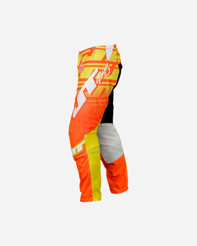 Pantalon JT Racing Echo Flex - Orange/Jaune