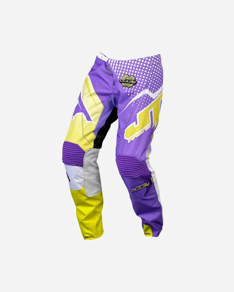 Pantalon JT Racing Hyper Voltage - Violet/Jaune