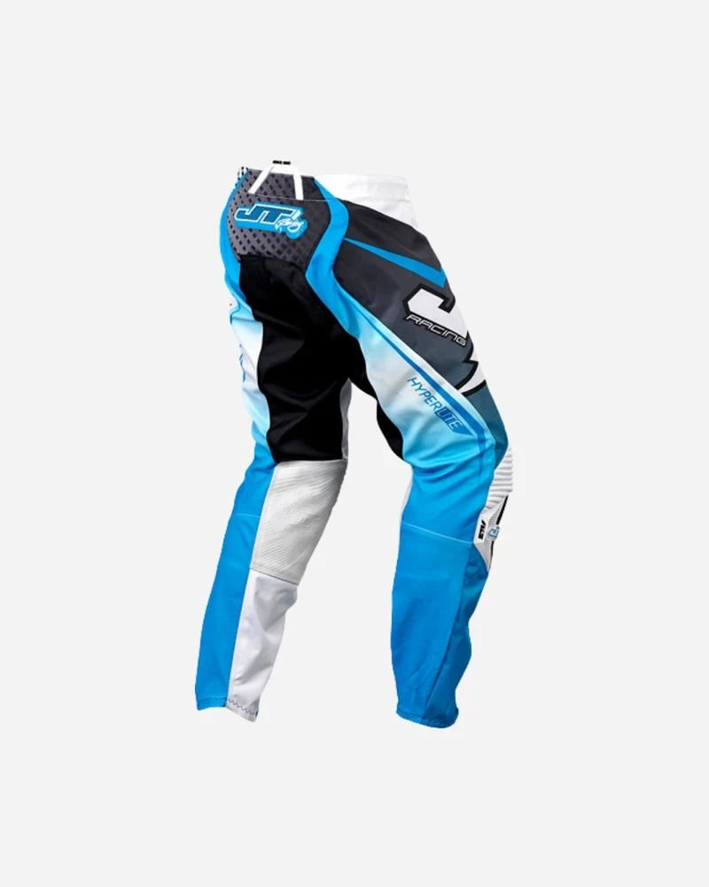 Pantalon JT Racing Hyper Voltage - Noir/Cyan