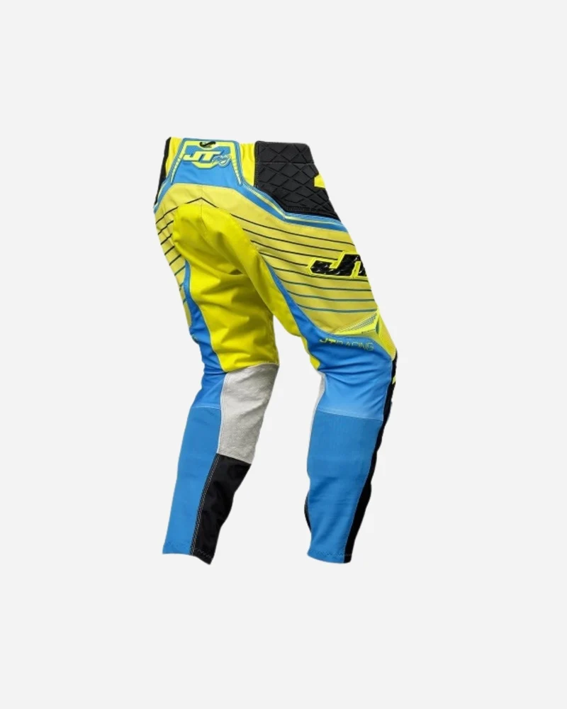 Pantalon JT Racing Subf Protek - Jaune/Noir/Cyan