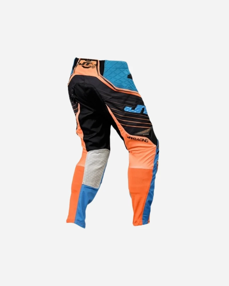 Pantalon JT Racing Subf Protek - Noir/Cyan/Orange