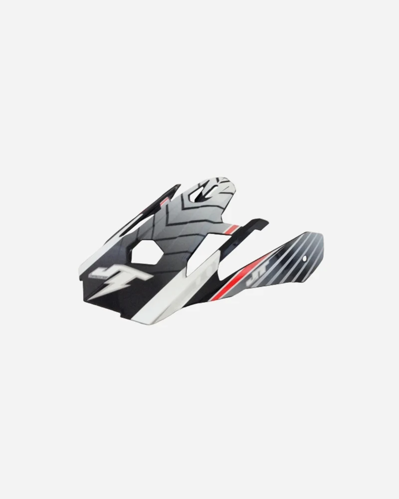 Visière JT Racing ALS 1.0 - Noir/Gris