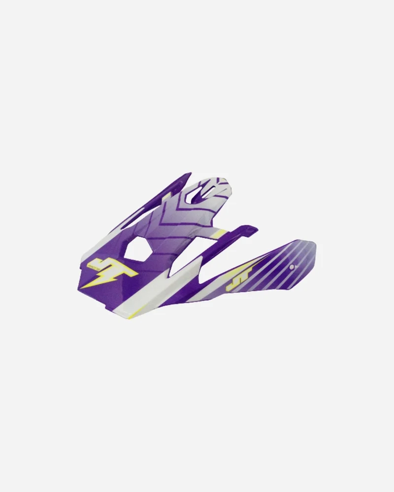 Visière JT Racing ALS 1.0 - Violet/Jaune