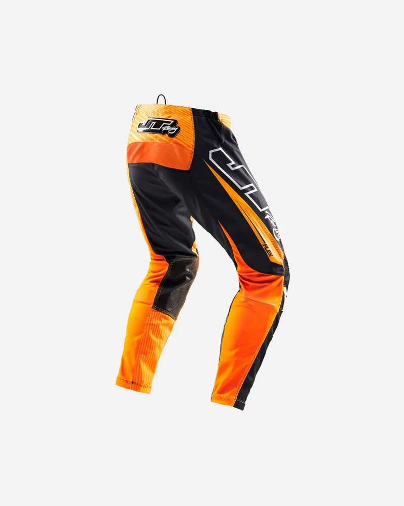 Pantalon Enfant JT Racing Flex - Noir/Orange