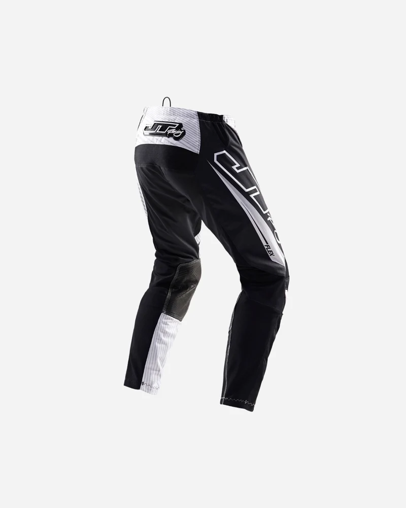 Pantalon JT Racing Flex - Noir/Blanc