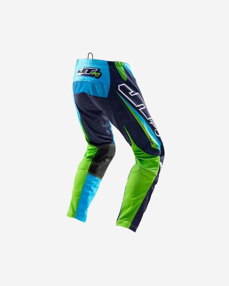 Pantalon JT Racing Flex - Bleu/Vert