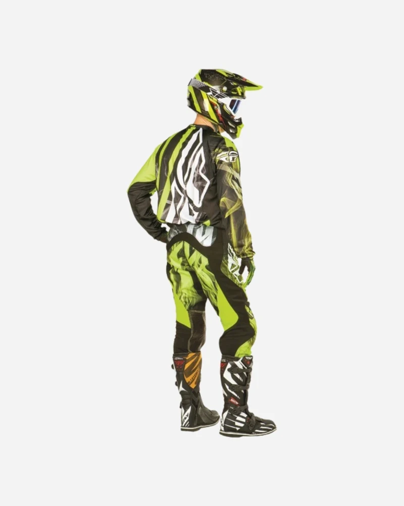 Pantalon Fly Racing Lite Hydrogen - Noir/Hi-Vis