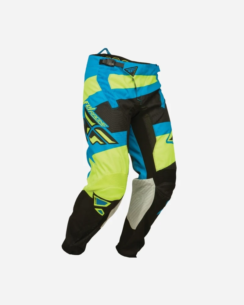 Pantalon Fly Racing Kinetic Blocks - Bleu/Hi-Vis