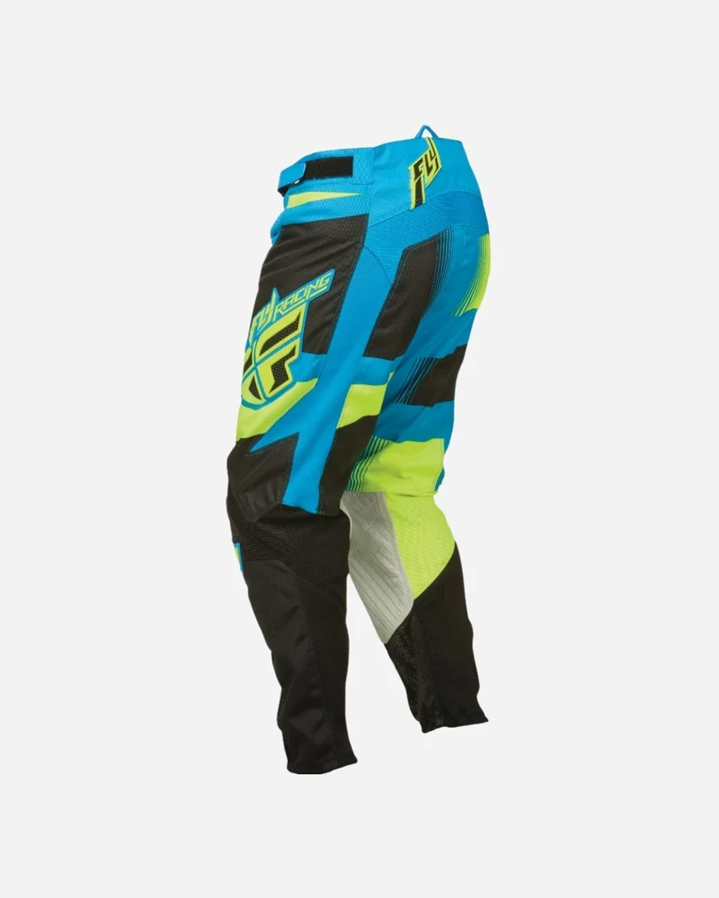 Pantalon Fly Racing Kinetic Blocks - Bleu/Hi-Vis