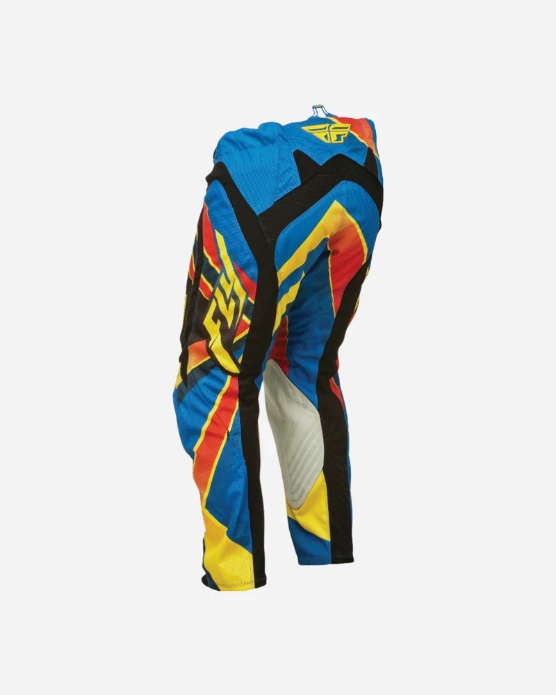 Pantalon Fly Racing EVO Vertigo - Bleu/Jaune/Noir