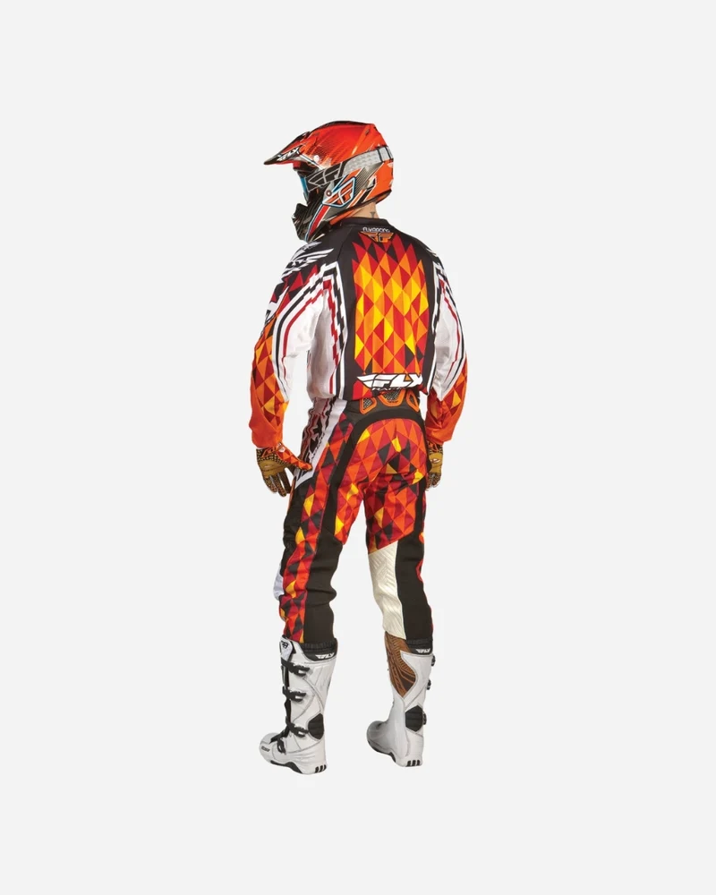 Pantalon Fly Racing Kinetic - Orange/Noir
