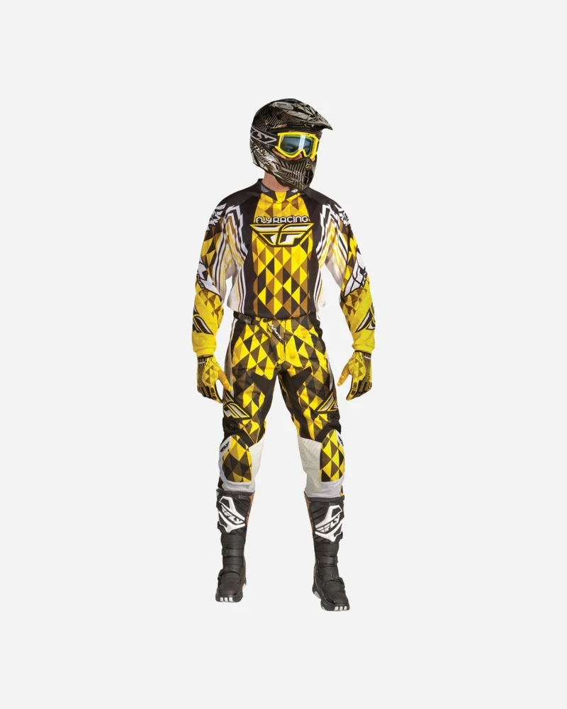 Pantalon Fly Racing Kinetic - Jaune/Noir
