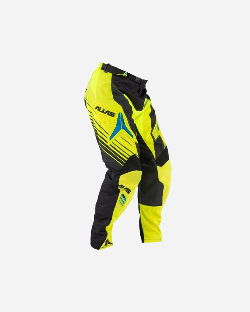Pantalon Alias Racing A1 - Noir/Jaune Néon