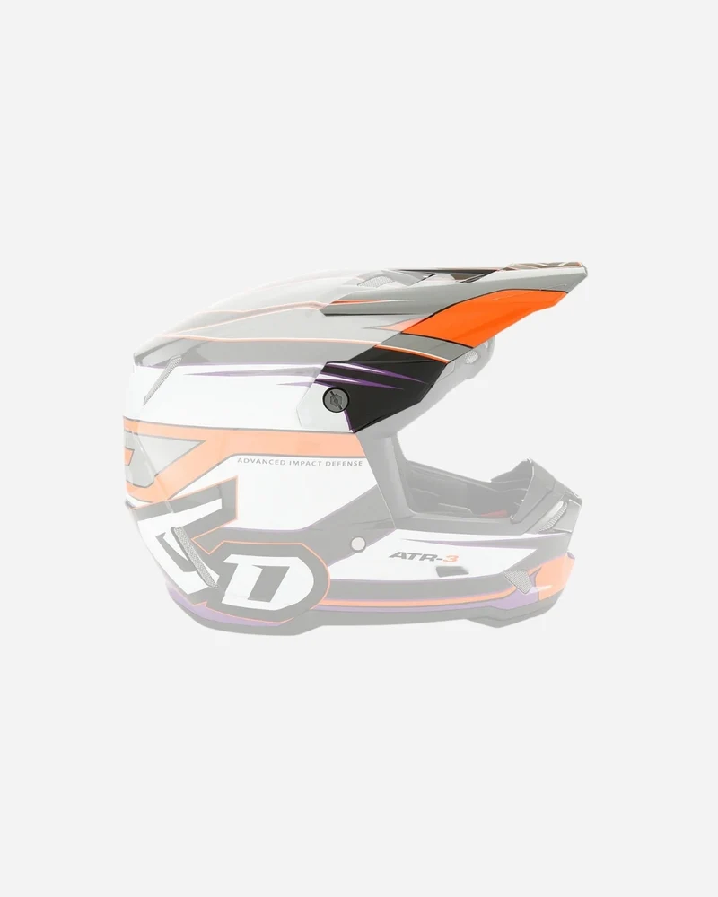 Visière 6D Helmets ATR-3 Hyper - Orange/Violet