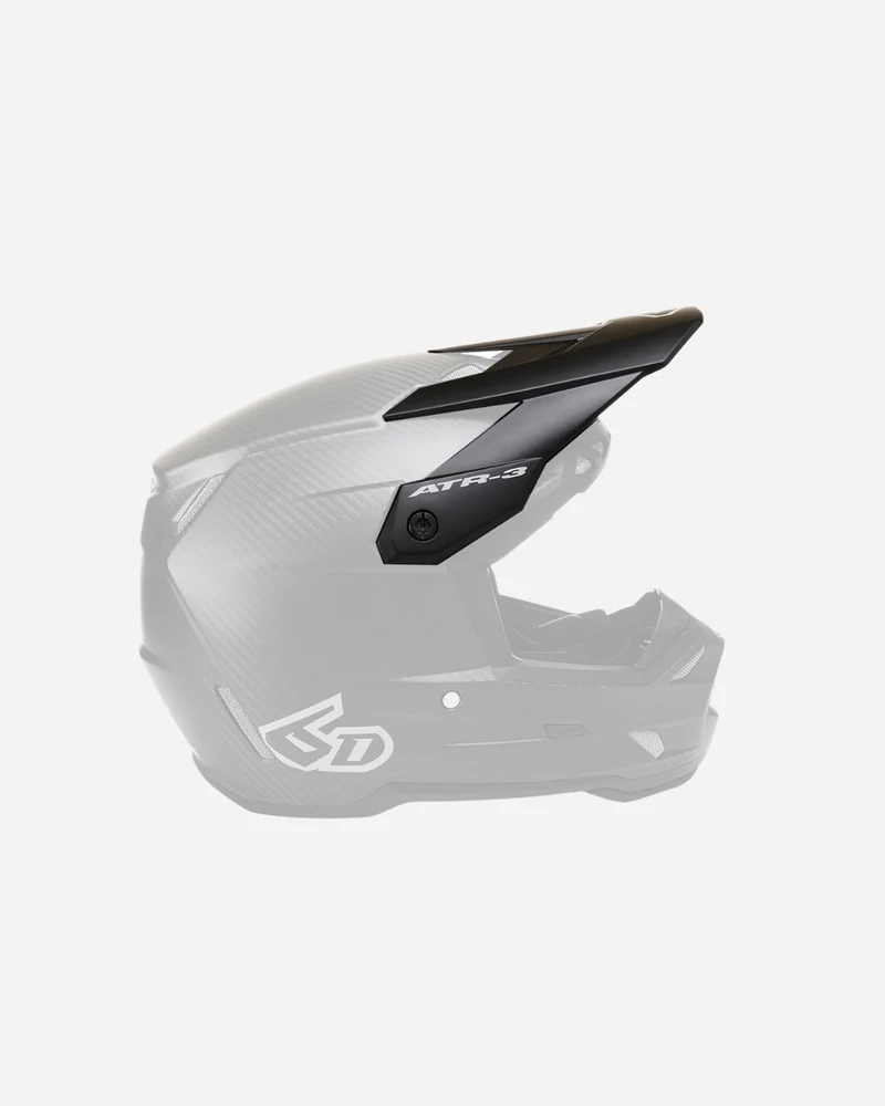 Visière 6D Helmets ATR-3 - Noir Brillant